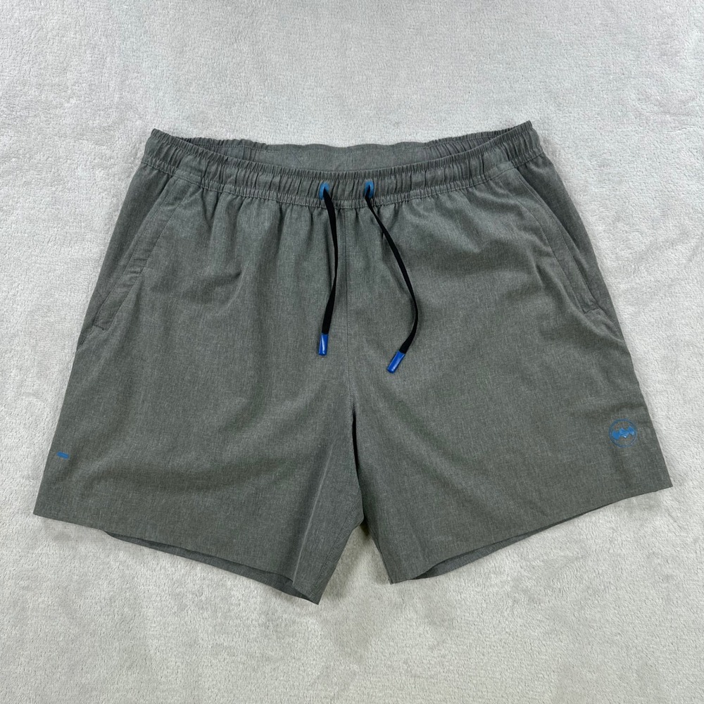 Janji AFO Vent Running Shorts Men Medium Grey 6" Zipper Pocket performance Trail